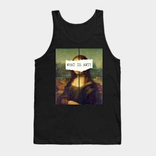 Mona Lisa, Art Collage Scrapbooking Leonardo da Vinci Academia Aesthetic Tank Top